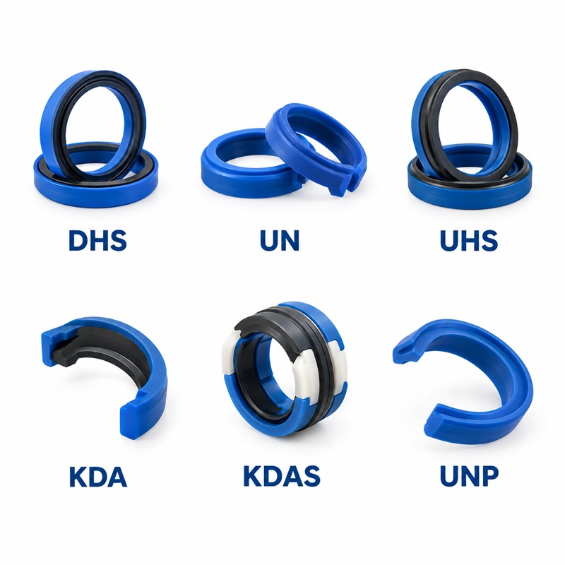 Pneumatic Hydraulic Rod Seals DHS, UN, UHS, KDA, KDAS and UNP Series - Image 5