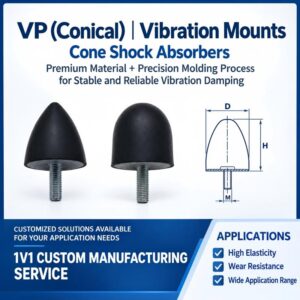 VP type Conical Rubber Vibration Mounts
