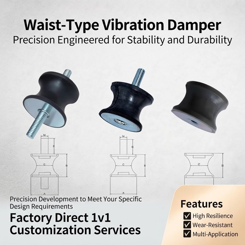 Waist-Type Rubber Shock Absorbers - Image 2
